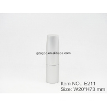 Pure&Elegant Aluminum Cylindrical Lipstick Tube Container E211, cup size12.1/12.7,Custom color